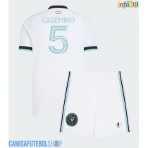 Camisa de time de futebol Inter Miami Casemiro #5 Replicas 3º Equipamento Infantil 2026-27 Manga Curta (+ Calças curtas)